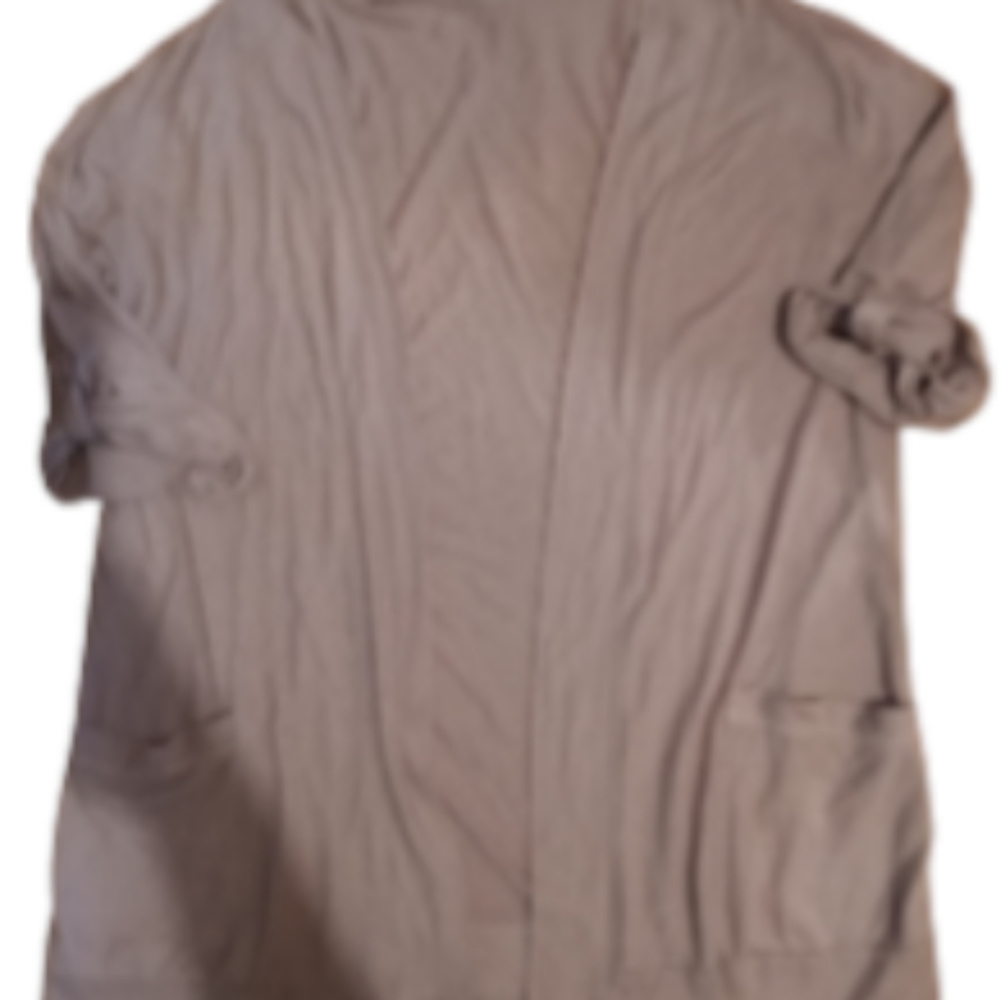 Women's Casual Open Front Thin  Cardigan Gray
